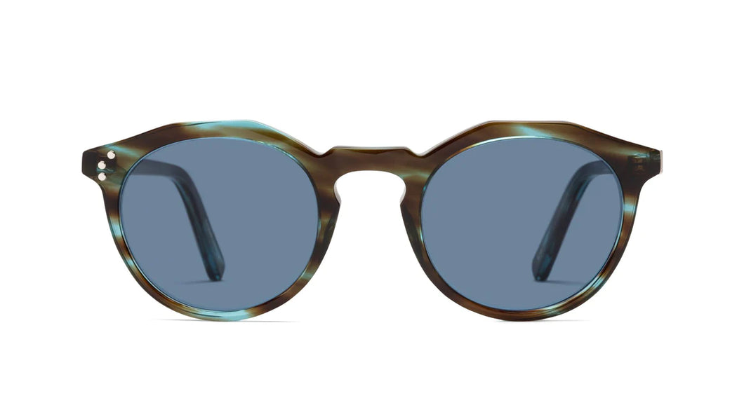 ERROL SUNGLASSES - MAYA BLUE TORTOISE