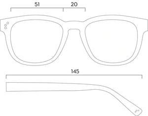 LEWIS SUNGLASSES - BURNT PALM