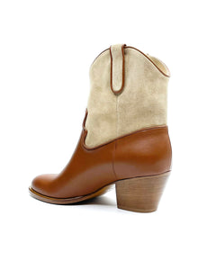 BANDA BOOT IN CUOIO