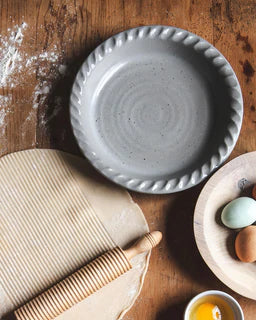 AGRARIAN PIE DISH GREY
