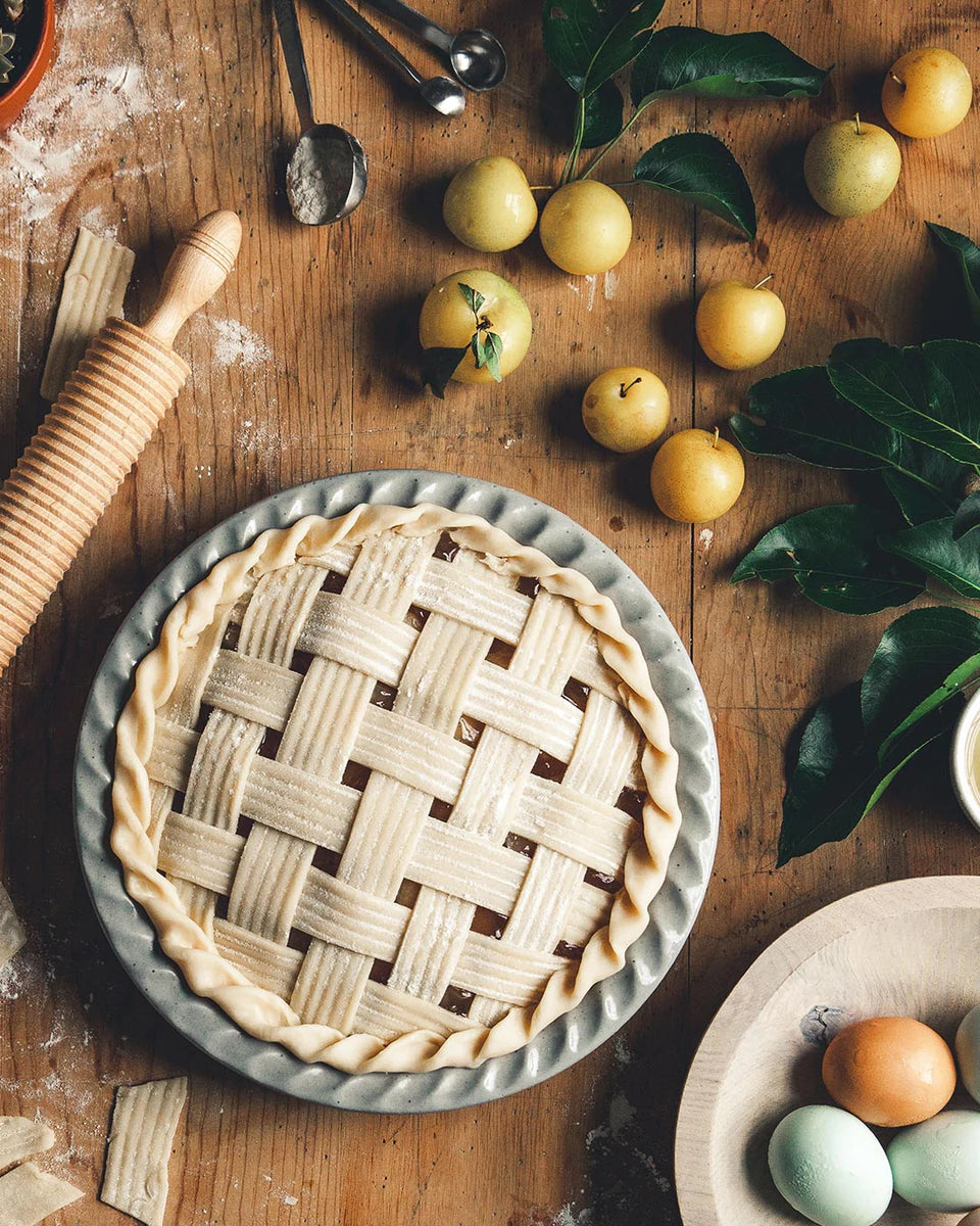 AGRARIAN PIE DISH GREY