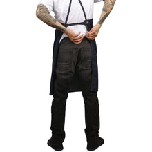 Load image into Gallery viewer, BLACK DENIM APRON