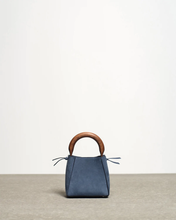 Load image into Gallery viewer, QUINTA HANDBAG IN BLUE SUEDE