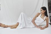Load image into Gallery viewer, CROSS BACK DRESS WHITE