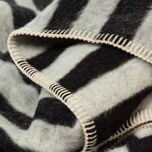 Load image into Gallery viewer, STILLS HEIRLOOM BLANKET BLACK/IVORY STRIPE
