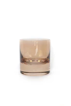 Load image into Gallery viewer, AMBER SMOKE ROCKS GLASSES, SET OF 6