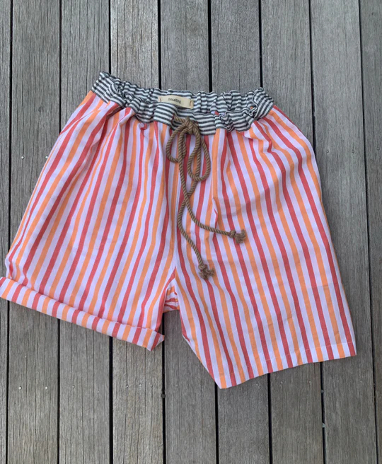 LINEN BLOOMERS SALT/AZALEA/HIBISCUS