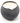 LARGE CHARCOAL ORBIS CONCRETE CANDLE - BRIGHT CITRUS